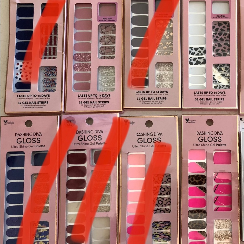 Dashing diva nail wraps